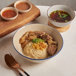 ข้าวต้มแห้ง เนื้อล้วน