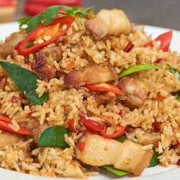 ข้าวผัดกะปิหมู