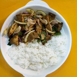 ข้าวยำไก่ย่าง