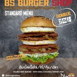 ดับเบิ้ลเบอร์เกอร์+ไข่