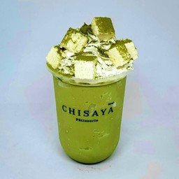 Cheesy Matcha Green Tea Latte