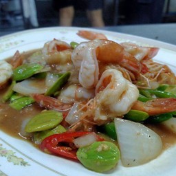 กุ้งผัดกะปิ