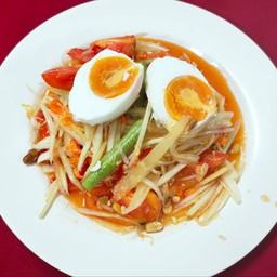 ตำไทยไข่เค็ม