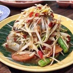 ตำกุ้งสด