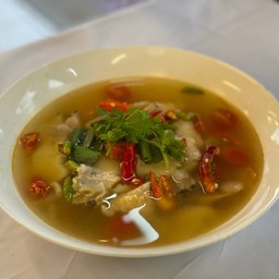 ต้มยำหัวปลาเก๋า