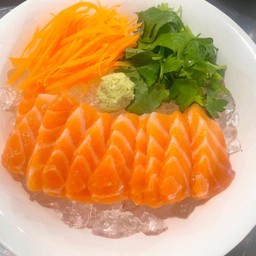 แซลมอนซาซิมิ วาซาบิ