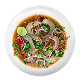 ยำกุ้งสด