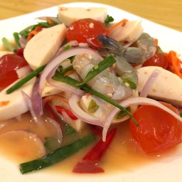ยำไข่แดงเค็ม
