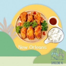 Chicken and Pizza by Darlene N.