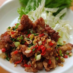 เอ็นไก่ คั่วพริกเกลือ