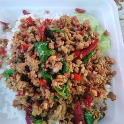 ก๋วยเตี๋ยวหมูเด้งชมสินธ์4หน้าร้านน้องส้มตามสั่ง