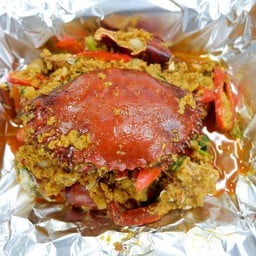 ปูเนื้อ-ปูทะเล ผัดผงกระหรี่