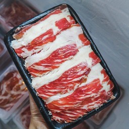 เนื้อลาย US สไลด์ พรีเมียม 200กรัม