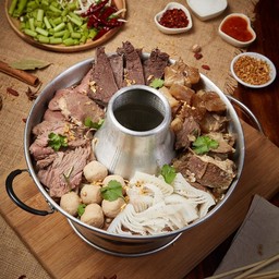 หม้อไฟเนื้อ ชุดเล็ก