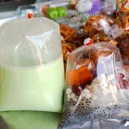 น้ำเต้าหู้แคนตาลูปใส่เครื่อง