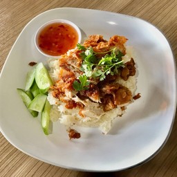 ข้าวมันไก่ทอด ธรรมดา