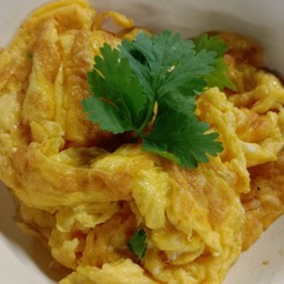 ไข่เจียวกุ้งสับ