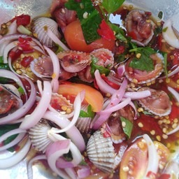 ยำหอยแครง