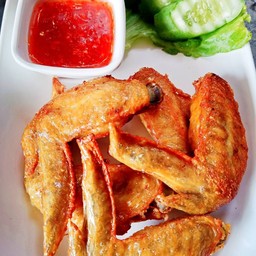 ปีกไก่ทอดเกลือ