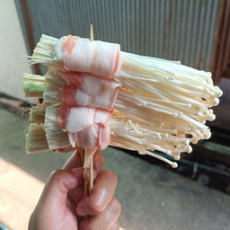 เห็ดเข็มทองพันเบค่อน