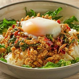 ข้าวหมูระเบิดไข่ออนเซ็น.