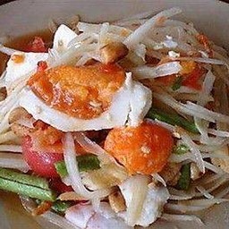 ตำไทยไข่เค็ม