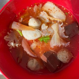 บะหมี่เย็นตาโฟต้มยำ