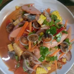 ยำหอยแครง