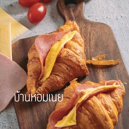 ครัวซองต์แฮมชีส