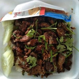 ตับไก่ทอดกระเทียทพริกไทย