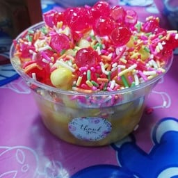 ข้าวโพดคลุกเนยโรยเรนโบว์และเยลลี่