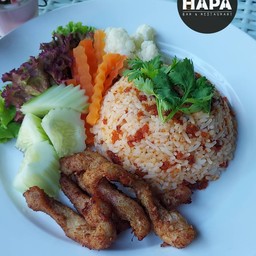 ข้าวคลุกน้ำพริกฮาป้า