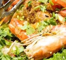 กุ้งอบวุ้นเส้น