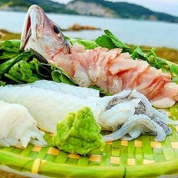 หมึกสด ซาซิมิ