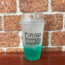 บลูโอเชี่ยน มะนาวโซดา เย็น (Iced Blue ocean lemon soda)