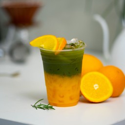 มัทฉะน้ำส้ม