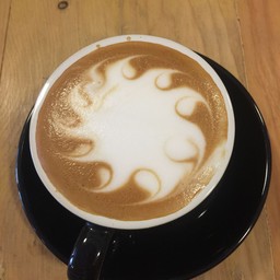 คาปูชิโน่ร้อน