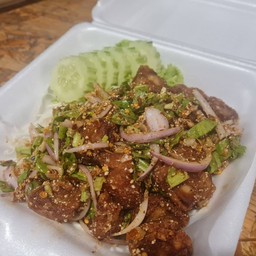 ลาบไก่คาราเกะ