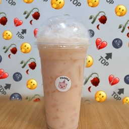 นมเปรี้ยวพีชโซดา