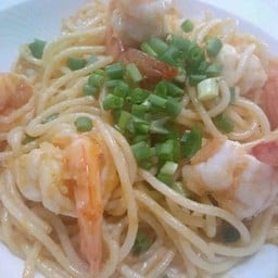 สปาเก็ตตี้มันกุ้ง