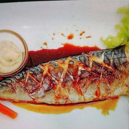 สเต็กปลาซาบะย่าง