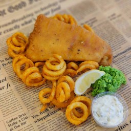 Caribbean's fish and chips (HALAL)