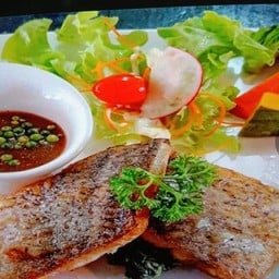 สเต็กปลากะพงย่าง