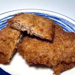 หมูสับก้อนทอด