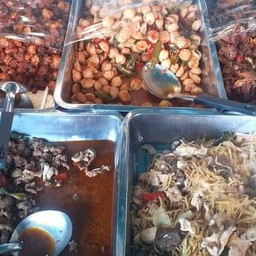 ข้าวแกง น้องมะปราง ตลาดนัดคลองโยง