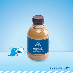 คาปูชิโน่เย็น (พร้อมน้ำแข็ง)