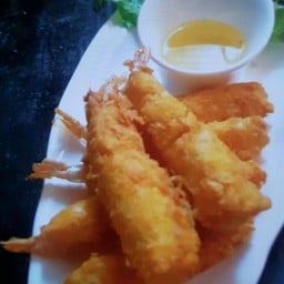 กุ้งชุปแป้งทอด