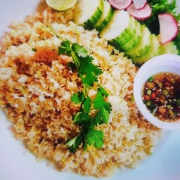 ข้าวผัดกุ้งใหญ่