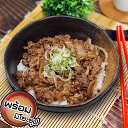 ข้าวหน้าเนื้อผัดเทริยากิ