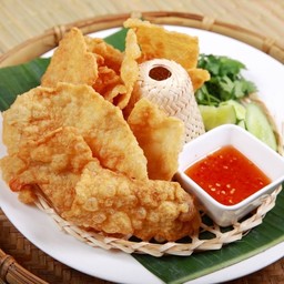 เกี๊ยวปลาทอด